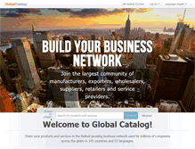 Tablet Screenshot of globalcatalog.com